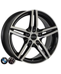 Replica BMW Z1073 BMF R17 W7.5 PCD5x120 ET35 DIA74.1  